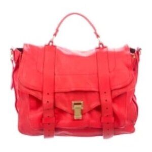 Medium PROENZA SCHOULER Red Leather PS1 Satchel Good condition.